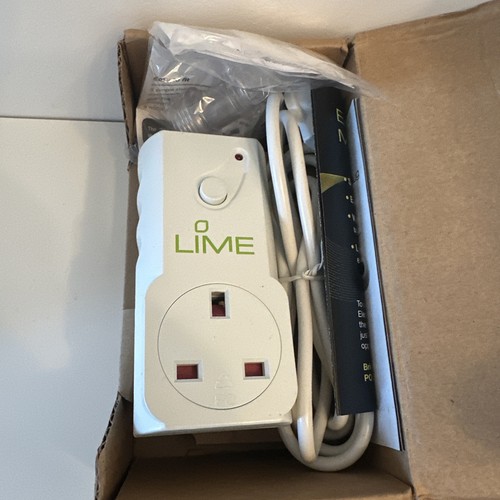 Lime energy saving plug es1016 - lime,