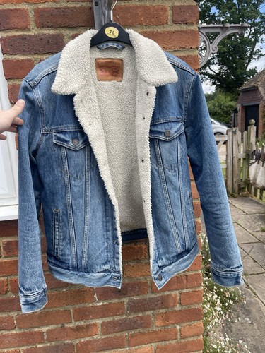 Levi sherpa denim jacket - levi's,