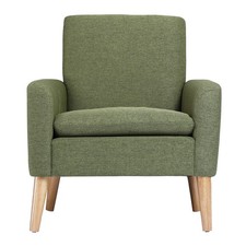 Wood legs armchair accent - armchair,
