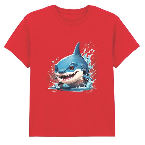 Great white shark water - water, splash