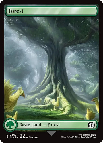 Mtg forest fin - ~, (full