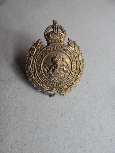 Rhodesia bsap hat badge - rhodesia,