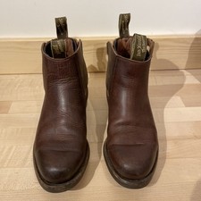 Ian Harold Gardner boots Size 5 Brown Leather Ankle Australian 