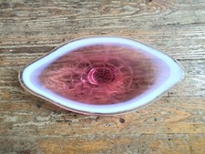 Vintage large pink & white