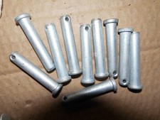 10 X CABLE CLEVIS PINS 1 1/2 X 5/16 INCH N.O.S.