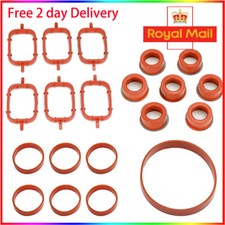20*Intake Inlet Manifold Gasket Seal For BMW 3 5 Series M57 M57N E39 E46 E70 E83