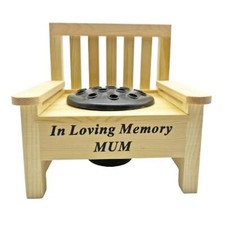 Memorial Wooden Bench with
