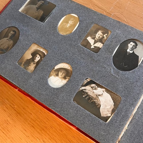 Vintage photo album circa