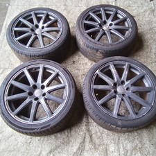 Audi TT Mk2 8J 2006-2014 SET Four 18" Speedline Alloy Wheels & Tyres