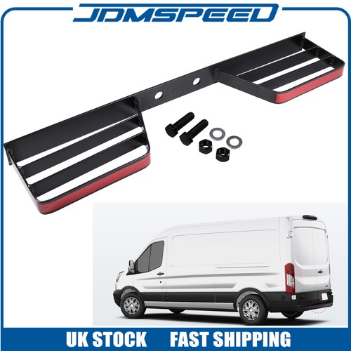 Black twin rear - rear, step