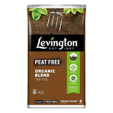 Levington peat free top - top, soil