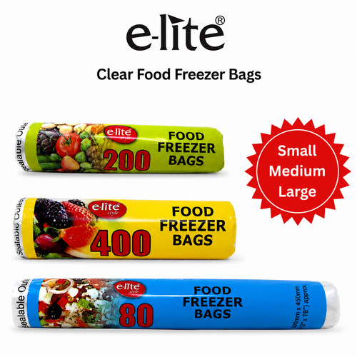 Food freezer polythene plastic - freezer,