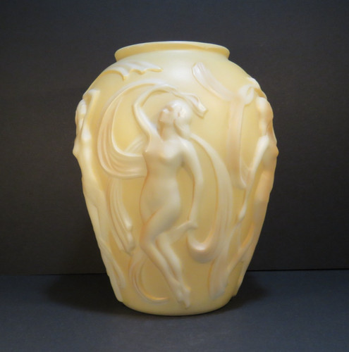 Phoenix glass sculptured - glass,