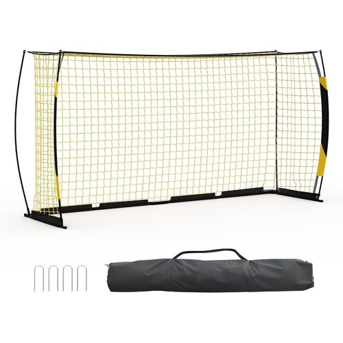 Soccer goal set 12x6ft lawn - goal,