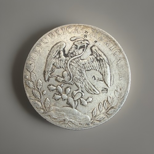 1888 mexico reales - 8, silver