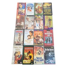 VHS Video Tape Bundle x 16 Classic Older Film inc Gone with the Wind, King and I