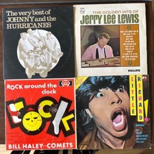 Lot (2 of 2) 4 x LPs Rock &