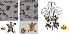 Feather Plume Lapel Pin
