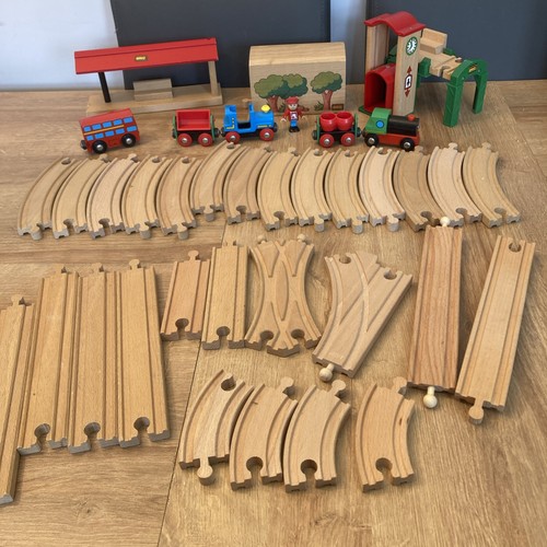 Brio wooden train track - brio, bundle