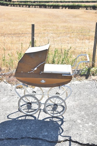 Vintage pedigree doll pram - vintage,