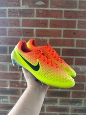 NIKE MAGISTA OPUS ELITE SG YELLOW ORANGE UK7 US8 649233-808 100% AUTHENTIC MENS