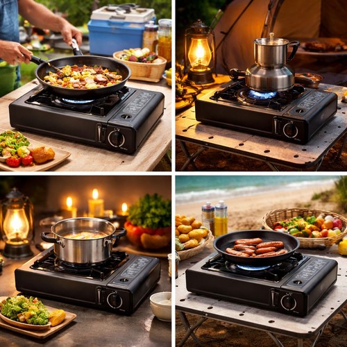 Portable gas cooker stove - gas,