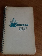 1963 Vintage KENWOOD RECIPE