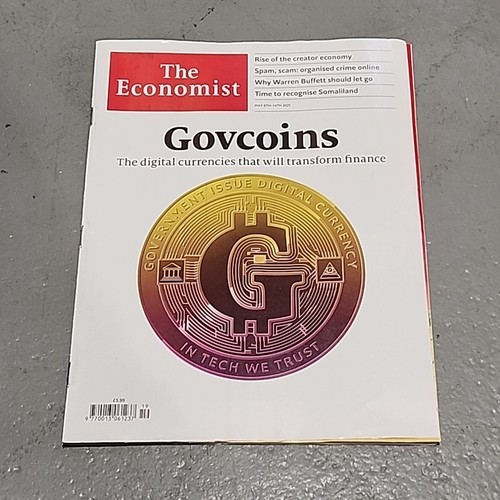 Economist magazine govcoins - magazine,