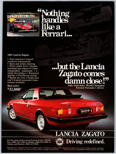 1981 lancia zagato - 1981,