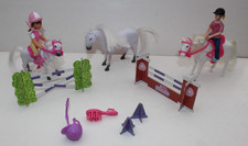 Vintage White Horse x 3, Girl