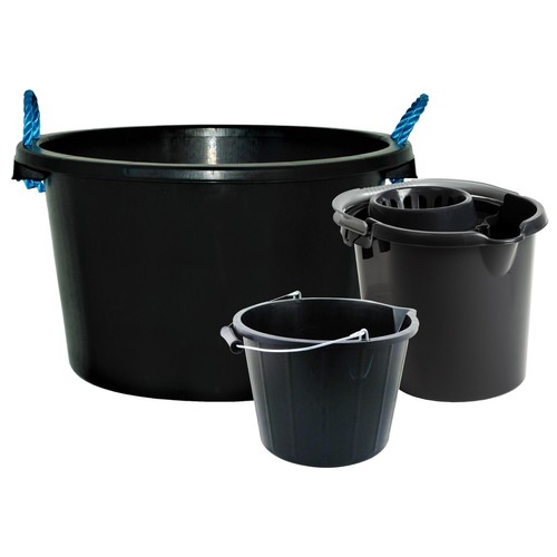 Black 14l 16l 45l buckets - /,