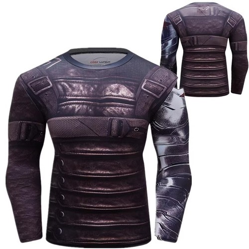 Winter soldier shirt long - soldier,