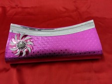 Women Evening Clutch Bag Leather Chain Shoulder Purse Wedding Prom Party Handbag