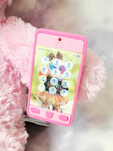 Build bear pink smartphone - bear,,