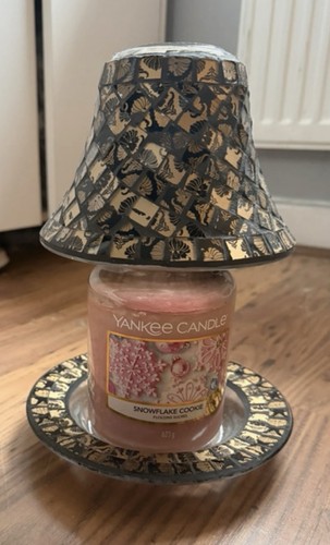 Yankee candle holder - candle,