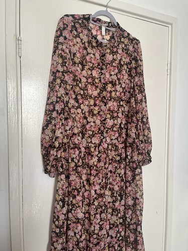 Ladies floral long maxi - floral,