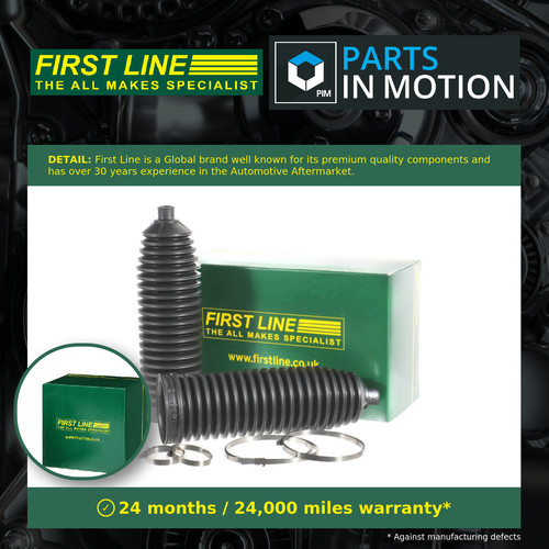 Steering rack boot - rack, fits