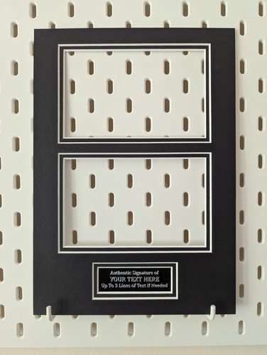 Autograph mount display for - a4,