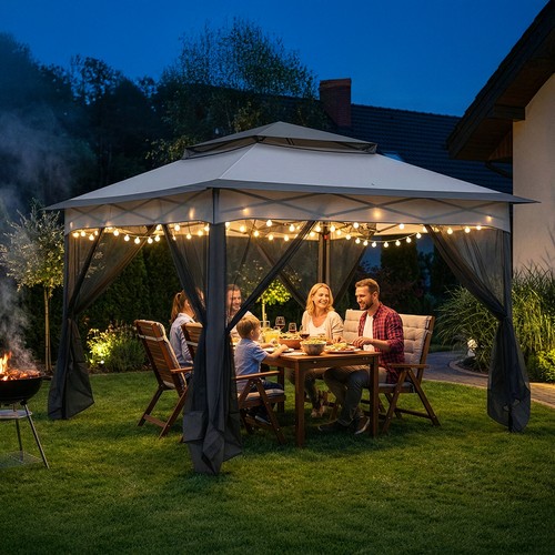 Gazebo 3x3 pop - 3.3x3.3m,