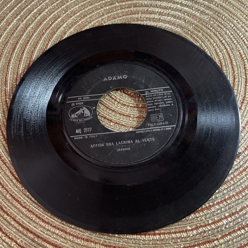Disco vinile giri adamo - disco, 45