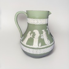 Wedgwood Jasperware Green Jug