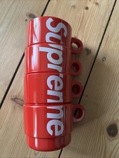 Supreme Stackable Mugs Set of 4 - Brand New, Never Been Used