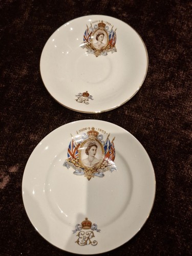 Vintage 1953 queen elizabeth - vintage,