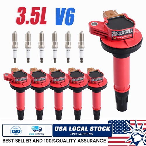 6pcs ignition coil packs and - 6pcs,