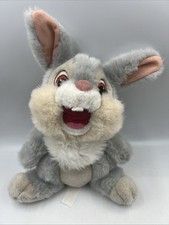 Disney Thumper Rabbit Soft Toy Plush 11” Bambi Disneyland Walt Disney World Vgc