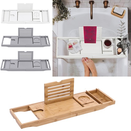 Retractable bamboo wood bath - bamboo,