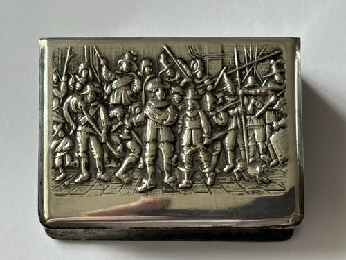 Dutch silver plated rembrandt - dutch,