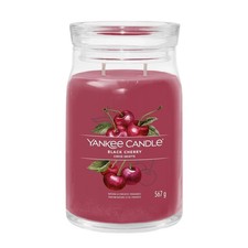 Yankee Candle 2 WICKS  - Signature Large Jar - 567 g - BLACK CHERRY
