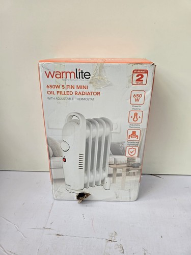 Warmlite fin oil - oil, filled