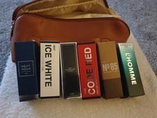 Mens Next 6 x 10ml Gift Set L'Homme / Ice White / Code Red / Signature No 85 BN